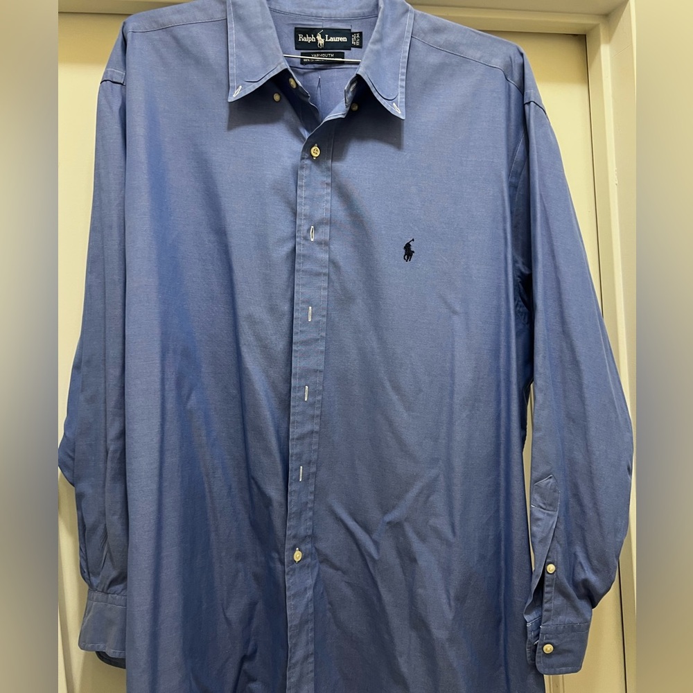 Ralph Lauren Dress shirt - blue- 17 1/2